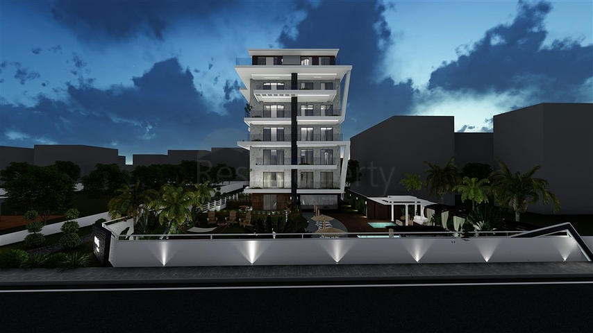 Квартиры планировок 2+1 в новом комплексе Кестеля