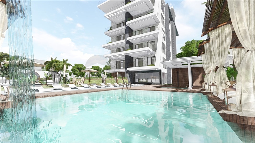 Квартиры планировок 2+1 в новом комплексе Кестеля