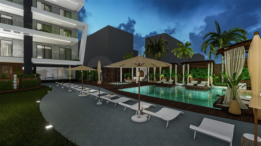 Квартиры планировок 2+1 в новом комплексе Кестеля