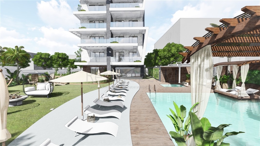 Квартиры планировок 2+1 в новом комплексе Кестеля