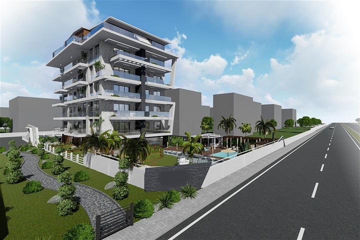 Квартиры планировок 2+1 в новом комплексе Кестеля