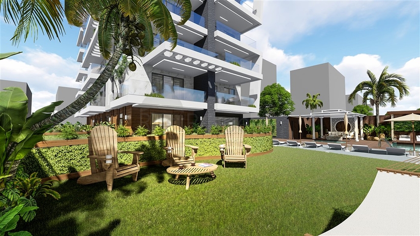 Квартиры планировок 2+1 в новом комплексе Кестеля