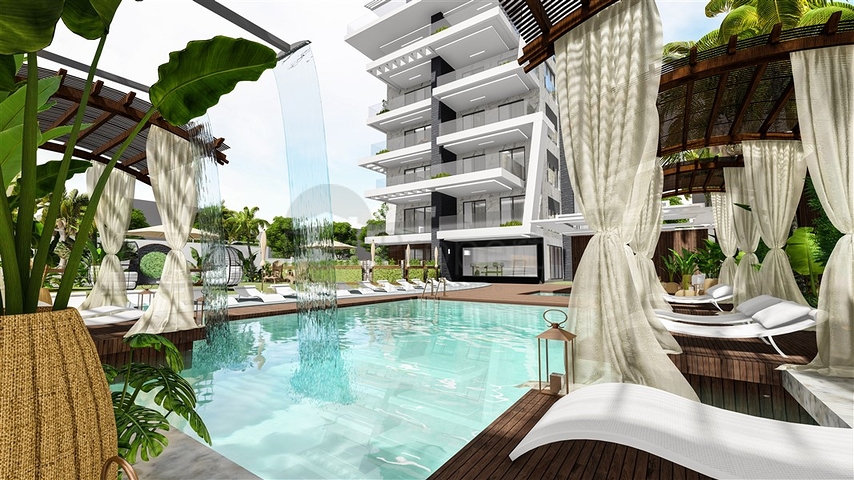 Квартиры планировок 2+1 в новом комплексе Кестеля