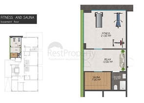 Квартиры планировок 2+1 в новом комплексе Кестеля