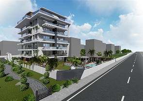 Квартиры планировок 2+1 в новом комплексе Кестеля