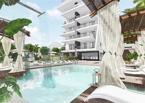 Квартиры планировок 2+1 в новом комплексе Кестеля