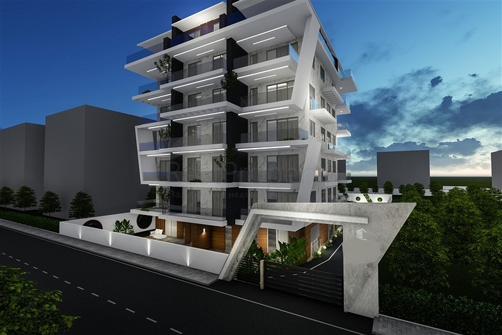 Новый проект в районе Кестель всего в 100 метрах от моря