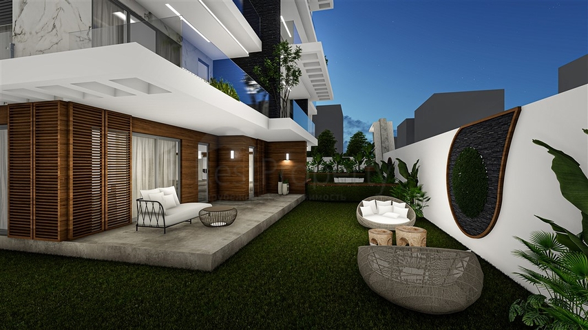 Новый проект в районе Кестель всего в 100 метрах от моря