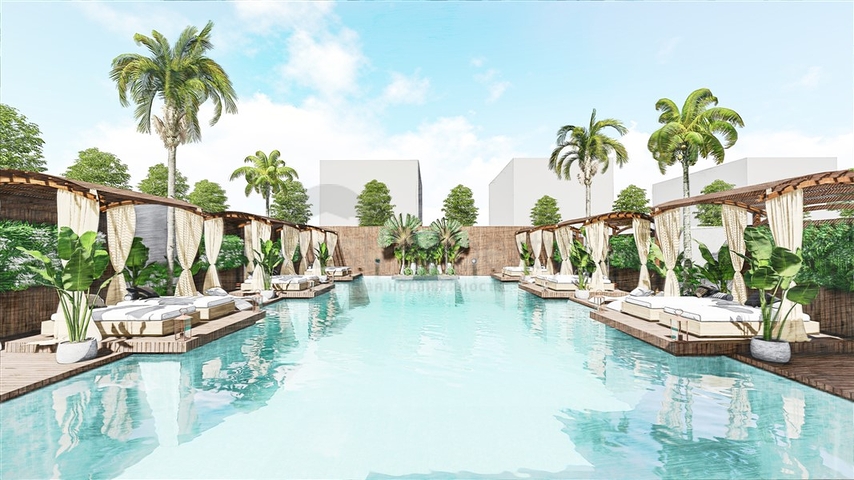 Новый проект в районе Кестель всего в 100 метрах от моря