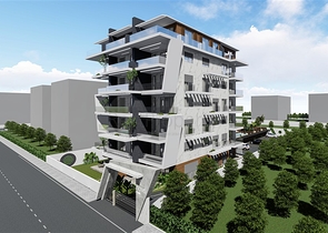 Новый проект в районе Кестель всего в 100 метрах от моря