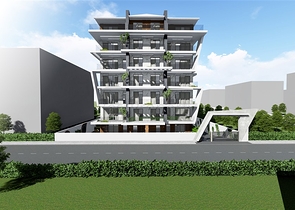 Новый проект в районе Кестель всего в 100 метрах от моря