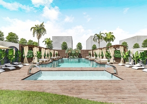 Новый проект в районе Кестель всего в 100 метрах от моря