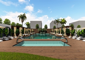 Новый проект в районе Кестель всего в 100 метрах от моря