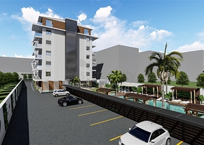 Новый проект в районе Кестель всего в 100 метрах от моря