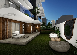 Новый проект в районе Кестель всего в 100 метрах от моря