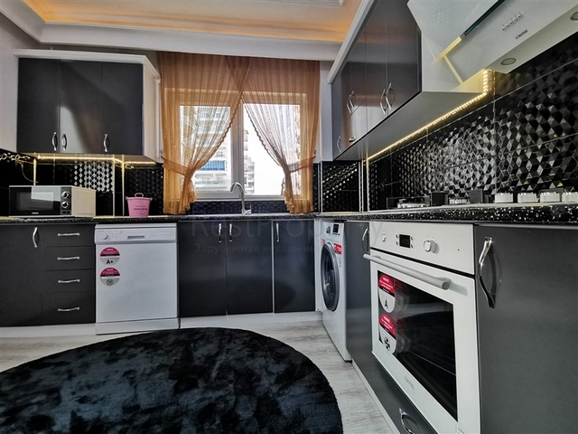 Меблированная квартира с двумя спальнями в Махмутларе