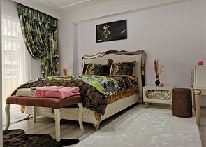 Меблированная квартира с двумя спальнями в Махмутларе