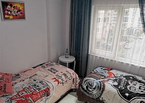 Меблированная квартира с двумя спальнями в Махмутларе