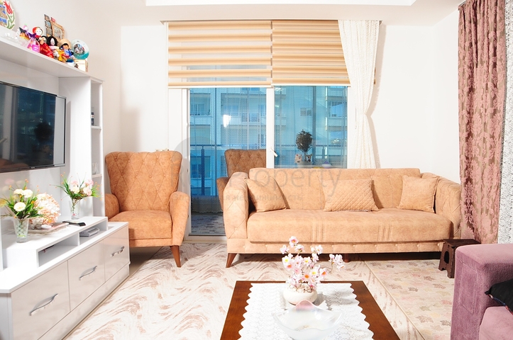 Меблированная квартира планировки 1+1 в Махмутларе