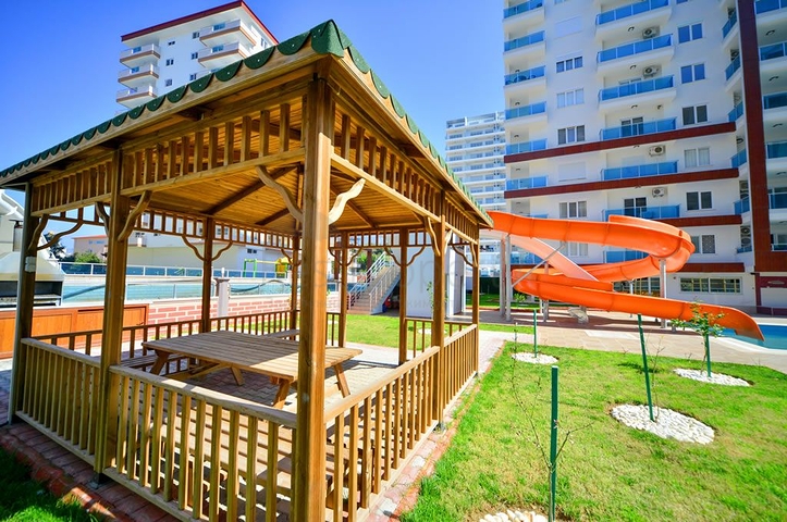 Меблированная квартира планировки 1+1 в Махмутларе