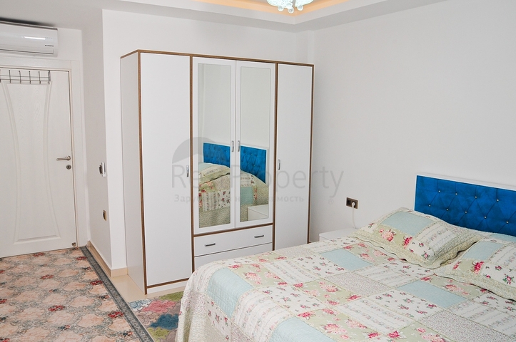 Меблированная квартира планировки 1+1 в Махмутларе