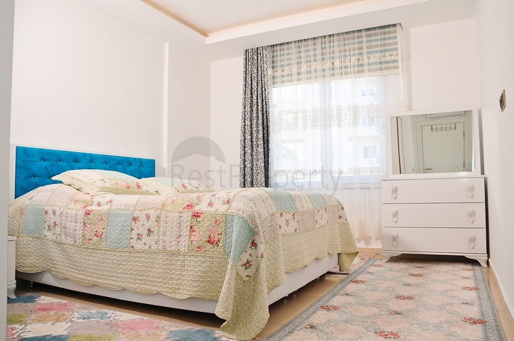 Меблированная квартира планировки 1+1 в Махмутларе