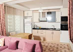 Меблированная квартира планировки 1+1 в Махмутларе