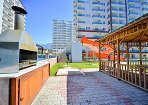 Меблированная квартира планировки 1+1 в Махмутларе