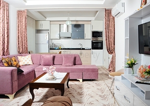 Меблированная квартира планировки 1+1 в Махмутларе