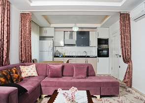 Меблированная квартира планировки 1+1 в Махмутларе