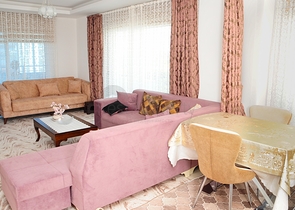 Меблированная квартира планировки 1+1 в Махмутларе