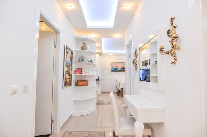 Меблированная квартира с двумя спальнями в районе Оба