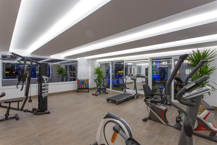 Меблированная квартира с двумя спальнями в районе Оба