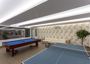 Меблированная квартира с двумя спальнями в районе Оба