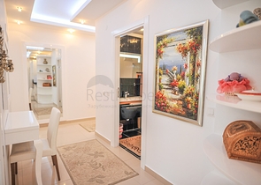 Меблированная квартира с двумя спальнями в районе Оба