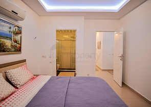 Меблированная квартира с двумя спальнями в районе Оба