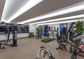 Меблированная квартира с двумя спальнями в районе Оба