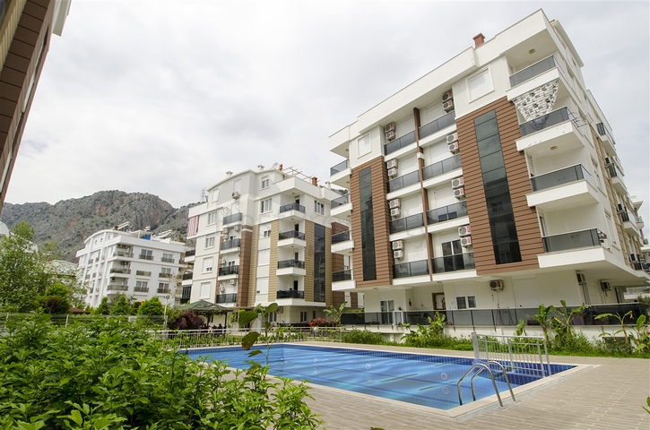 Двухкомнатная квартира с мебелью в районе Хурма Коньяалты