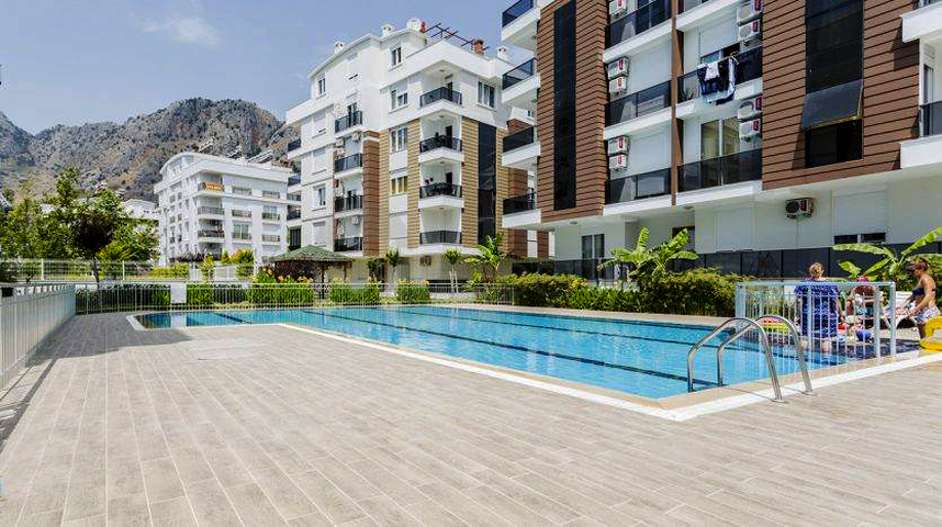 Двухкомнатная квартира с мебелью в районе Хурма Коньяалты