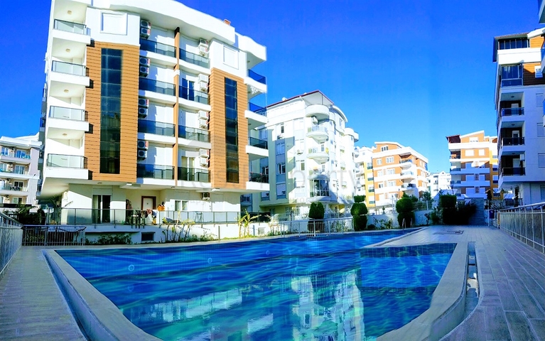 Двухкомнатная квартира с мебелью в районе Хурма Коньяалты