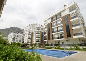 Двухкомнатная квартира с мебелью в районе Хурма Коньяалты