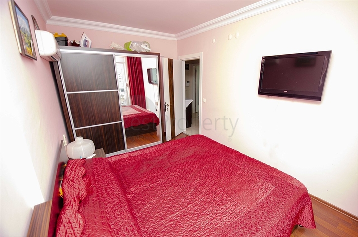 Квартира 2+1 с мебелью в Лимане 800 м до моря