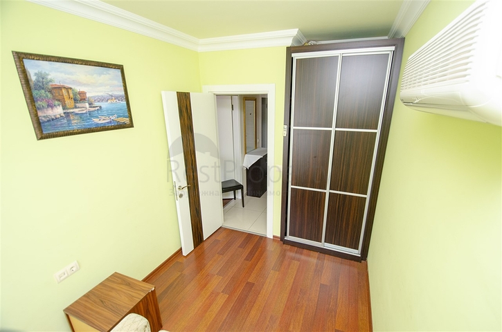 Квартира 2+1 с мебелью в Лимане 800 м до моря