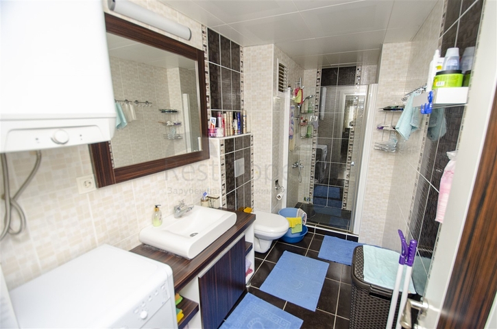 Квартира 2+1 с мебелью в Лимане 800 м до моря