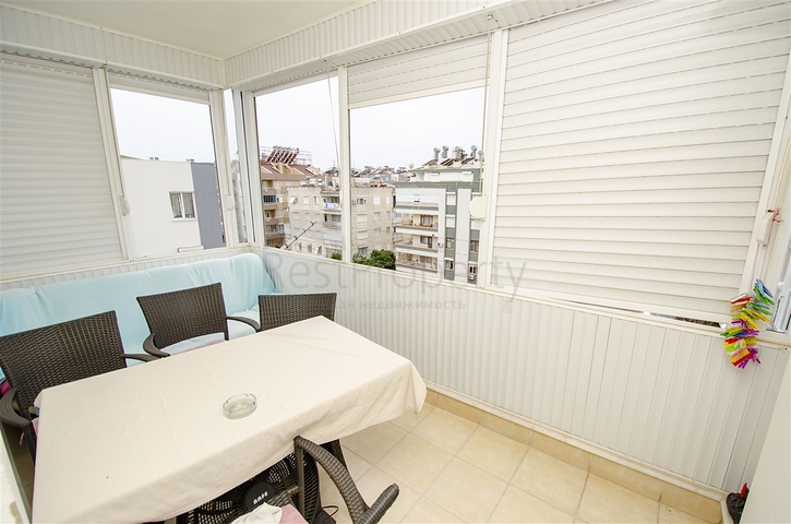 Квартира 2+1 с мебелью в Лимане 800 м до моря