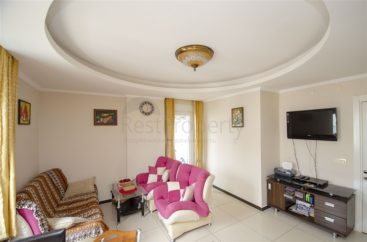 Квартира 2+1 с мебелью в Лимане 800 м до моря