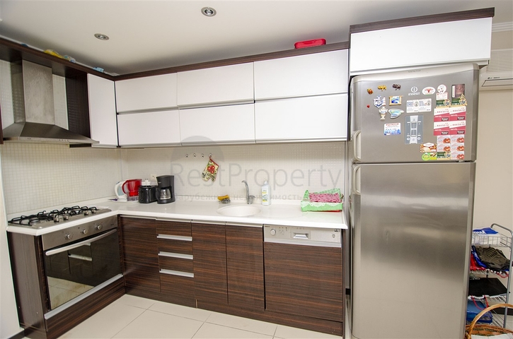 Квартира 2+1 с мебелью в Лимане 800 м до моря