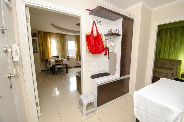 Квартира 2+1 с мебелью в Лимане 800 м до моря