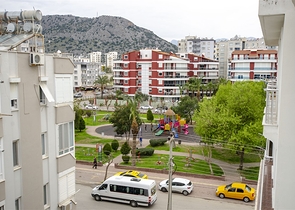 Квартира 2+1 с мебелью в Лимане 800 м до моря