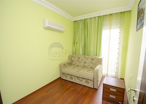 Квартира 2+1 с мебелью в Лимане 800 м до моря